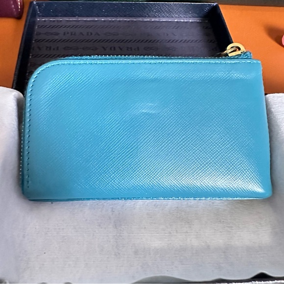 Prada Key Zip Pouch Made in Italy Authentic - Picture 4 of 16